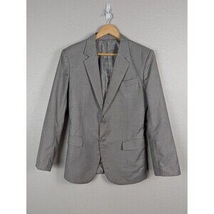 Giorgio Armani Blazer Mens Medium Gray Two Button Suit Jacket